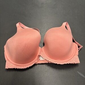 Aerie 38DD Real Sunnis Full Coverage Bra Pink‎ Floral Underwire